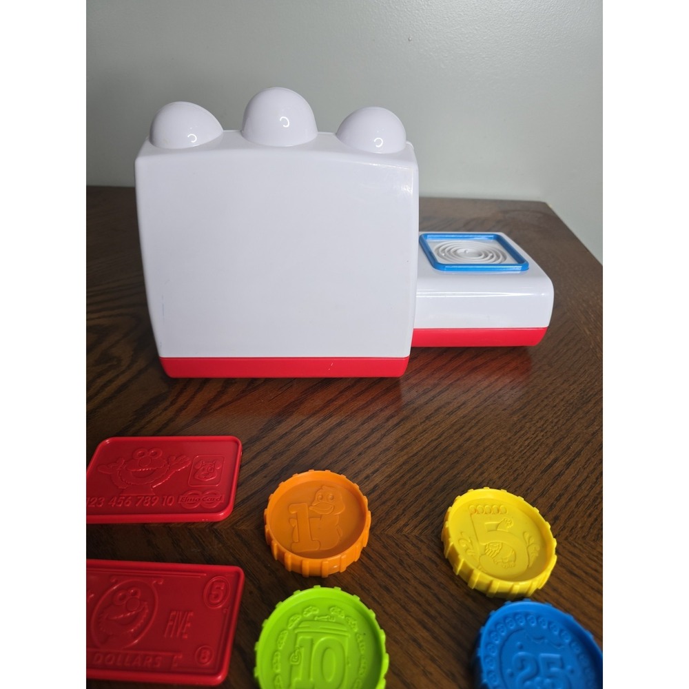 TYCO Sesame Street Count N Play Elmo Cash Register Pretend Vintage 1998 WORKS - Picture 7 of 9